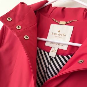 Brand New - Kate Spade ♠️ Pink Raincoat